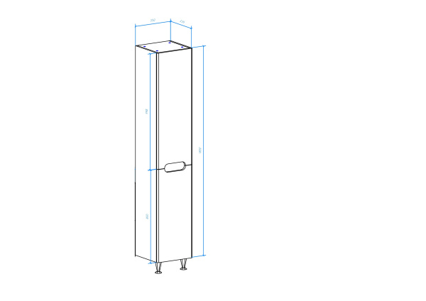 Пенал Bellezza Андрэа 35 4629004081073